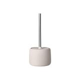 blomus - ONO - Seramik/plastik, Moonbeam, WC garnitürü, Soft-Touch, hijyenik, bağımsız tuvalet fırçası ve tutucu, banyo aksesuarı (Y/G/D: 39 x 11 x 11 cm, Moonbeam, 69055)