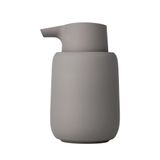 blomus -SONO- Seramik sabunluk, uydu, sabun dozajlayıcı, asil görünüm, mat, yüksek kaliteli işçilik, özel banyo aksesuarı (Y 14 cm, D 9,5 cm, çap 8,5, V 0,25 l) Renk: Uydu