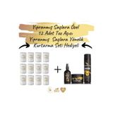 Blonder Line Yıpranmış Ve Işlem Görmüş Tüm Saçlar Için Argan Yağlı Akıllı Toz Açıcı Sarı - 500 Gr (12 Adet)
