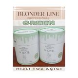Blonder Line Yüksek Performanslı Hızlı Toz Saç Açıcı Yeşil 1 kg x 2 Adet