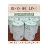 Blonder Line Yüksek Performanslı Hızlı Toz Saç Açıcı Yeşil 1 kg x 5 Adet