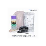BLONDWELL PROFESYONEL SAÇ AÇMA SETİ 50 GR (MAVİ) TOZ AÇICI