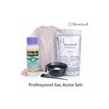 BLONDWELL PROFESYONEL SAÇ AÇMA SETİ 50 GR TOZ AÇICI
