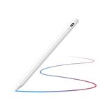Blooding WERPOWER Palm Reddetme ve Manyetik Tasarımlı iPad için Stylus Kalem, Şarj Edilebilir Aktif Stylus (2018-2020) Apple ile Uyumlu