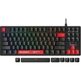 Bloody S310N TKL Red Switch RGB Mekanik Gaming Klavye