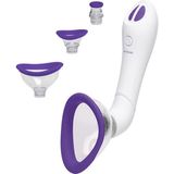 Bloom Şarjlı Titreşimli V ve Göğüs Pompası
