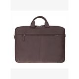 Bloom Urban Shell Pro 13-14" Espresso Brown Hakiki Deri Laptop / Macbook Çantası
