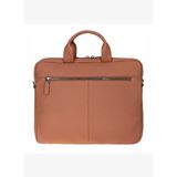 Bloom Urban Shell Pro 13-14" Heritage Tan Hakiki Deri Laptop / Macbook Çantası