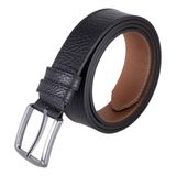 BloomBelt Obsidian Black Hakiki Deri Erkek Kemer-105cm