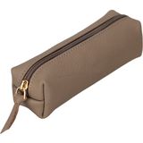 Bloombox Oaken Calm Deri Makyaj Çantası - 17.5 x 5.5 cm - Vizon
