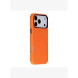 BloomCase Mono Pebble Orange Apple iPhone 17 Pro max (6.9") Hakiki Deri MagSafe Kılıf