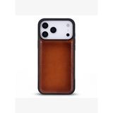 BloomCase MONO Urban Tan Apple iPhone 17 Pro (6.3") Hakiki Deri MagSafe Kılıf