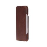 BloomCase Sonat Mahogany Saddle Hakiki Deri iPhone 17(6.3") Folio Kılıfı