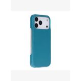 BloomCase Ultimate Jacket Lagoon Blue– Apple iPhone 17 Pro Max (6.9") Hakiki Deri Kılıf