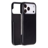 BloomCase Ultimate Jacket Obsidian Black – Apple iPhone 17 Pro Max (6.9") Hakiki Deri Kılıf