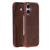 BloomCase Ultimate Jacket Saddle Brown - Apple iPhone 17 (6.3") Hakiki Deri Kılıf