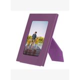 BloomFrame Burgundy – Hakiki Deri Fotoğraf Çerçevesi