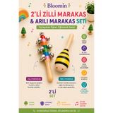 Bloomin Zilli Marakas ve Arılı Marakas Seti