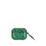 BloominBag Airpods Pro 1 Ve 2 Uyumlu Aurel Hook Verdant Green Deri Kulaklık Kılıfı