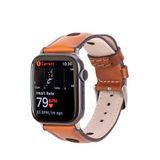 BloominBag Alpine Siena Tan 44/45/46/49 mm Deri Apple Watch Akıllı Saat Kordon