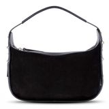 BloominBag Arden Noir Süet Tote Bag Hakiki Deri Kadın Omuz Çantası