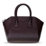 Bloominbag Aria Walnut Brown Medium Hakiki Deri Kadın El Omuz Çantası