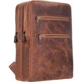 Bloominbag Atelier Heritage Saddle Hakiki Deri Laptop Sırt Çantası – 16” Uyumlu