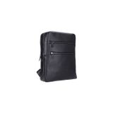 BloominBag Atelıer Onyx Hakiki Deri Laptop – 16” Uyumlu Sırt Çantası Siyah