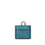 BloominBag Aurel Clip Azure Sk Charm Case Mavi Yeşil Deri Airpods 3 Kılıfı