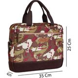 BloominBag Beany Camo Kamuflaj 13-14 Inç Laptop / Macbook Çantası - Taba Naturel