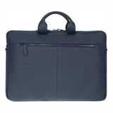 Bloominbag Bloom Urban Shell Pro 13-14" Midnight Navy Hakiki Deri Laptop / Macbook Çantası