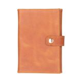 Bloominbag Bloomband Classic Tan Akıllı Saat Çantası - Triple Deri Saat Kordonu Organizer