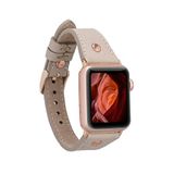 BloominBag Bloomband Signature Dune Brown Deri 44/45/46/49 mm Unisex Akıllı Saat Kordon