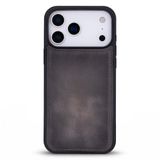 Bloominbag Bloomcase Mono Ash Mist Apple Iphone 17 Pro (6.3") Hakiki Deri Magsafe Kılıf
