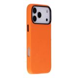 Bloominbag Bloomcase Mono Pebble Orange Apple Iphone 17 Pro Max (6.9") Hakiki Deri Magsafe Kılıf