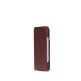 Bloominbag Bloomcase Sonat Mahogany Saddle Hakiki Deri Iphone 17(6.3"") Folio Kılıfı - Kahverengi