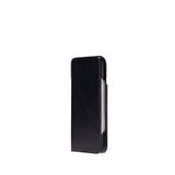 Bloominbag Bloomcase Sonat Obsidian Black Hakiki Deri Iphone 17(6.3"") Folio Kılıfı - Siyah