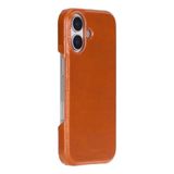 Bloominbag Bloomcase Ultimate Jacket Warm Tan - Apple Iphone 17 (6.3") Hakiki Deri Kılıf