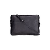 Bloominbag Bloomsleeve Leeds 14 Obsidian Black Hakiki Deri Laptop Tablet Kilifi