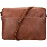 Bloominbag Bloomsleeve Leeds 16 Cognac Brown Hakiki Deri Laptop Tablet Kilifi