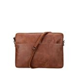 BloominBag Bloomsleeve Leeds 16"" Cognac Brown Hakiki Deri Laptop Ve Tablet Kılıfı