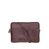 Bloominbag Bloomsleeve Leeds Mahogany Dark Deri 16"" Laptop Ve Tablet Kılıfı - Kahverengi