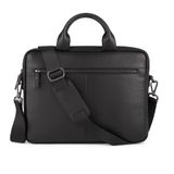 Bloominbag Bloomurban Shield 16" Noir Black Deri Laptop / Macbook Çantası