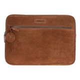 Bloominbag Camel Still Hakiki Süet Deri 15-16 Inç Macbook/laptop Kılıfı