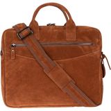BloominBag Camel Still Taba Süet Deri 13-14" MacBook Laptop Çantası - Taba - Kahverengi - Standart