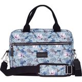 BloominBag Cherry Blossom 13'' 14'' Macbook ve Laptop Çantası - Mavi - Standart