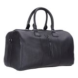 Bloominbag Dolly Voyager Pebble Black Hakiki Deri Weekender Duffle Seyahat Cantasi