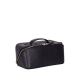 BloominBag Ella Terra Onyx Siyah Deri Makyaj Çantası