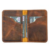 Bloominbag Heritage Core Saddle Brown Deri Erkek Cüzdanı