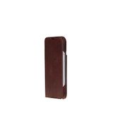 BloominBag iPhone 17 Pro 6.3 inç Bloomcase Magic Wallet Saddle Brown Deri Çıkarılabilir Cüzdanlı Kahverengi Telefon Kılıfı